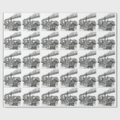 Papier Cadeau Nouvelle-Orléans Louisiane (Plat)