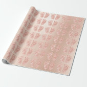 Papier Cadeau Nouvelle Parties scintillant de douche bébé garçon (Déroulé)