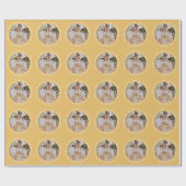 Papier Cadeau N'Ouvrez Pas Avant Noël Or (Plat)