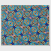 Papier Cadeau Nova superbe de branches cosmiques (Plat)