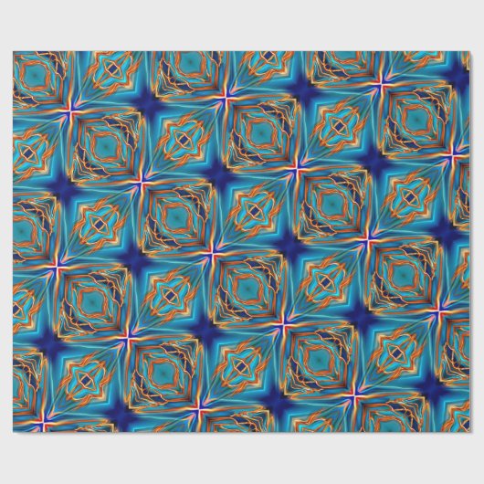 Papier Cadeau Nova superbe de branches cosmiques (Plat)