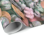 Papier Cadeau Novelty Design Emballage d'arachides Enveloppement (Coin rond)