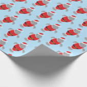 Papier Cadeau Novelty Père Noël Animal Manatee Noël (Coin)