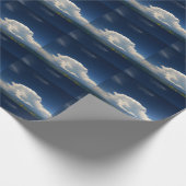 Papier Cadeau Nuage Blanc Puffy             (Coin)