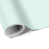 Papier Cadeau Nuage de Menthe (Coin rond)