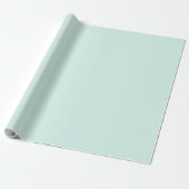 Papier Cadeau Nuage de Menthe (Déroulé)