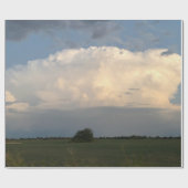 Papier Cadeau Nuage de tempête (Plat)