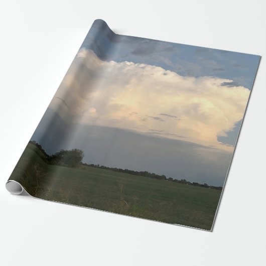 Papier Cadeau Nuage de tempête (Déroulé)