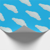 Papier Cadeau Nuages. (Coin)