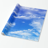 Papier Cadeau Nuages (Déroulé)