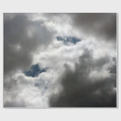 Papier Cadeau Nuages (Plat)