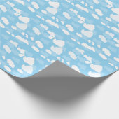 Papier Cadeau Nuages Ciel Bleu (Coin)