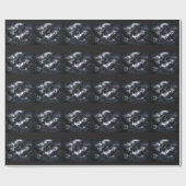 Papier Cadeau Nuages foncés (Plat)
