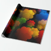 Papier Cadeau Nuages jolis (Déroulé)