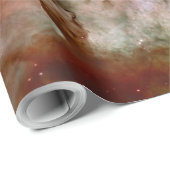 Papier Cadeau Nuages sombres de Carina Nebula Hubble Space (Coin rond)