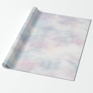 Papier Cadeau Nuages Whimsical Pastel