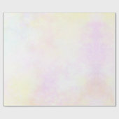 Papier Cadeau Nuageux en pastel (Plat)