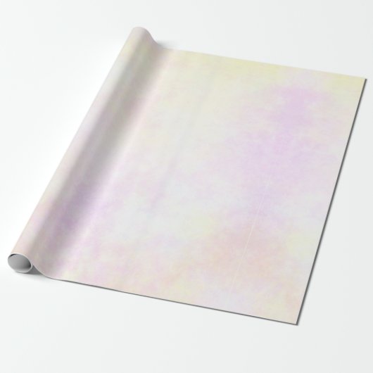 Papier Cadeau Nuageux en pastel (Déroulé)