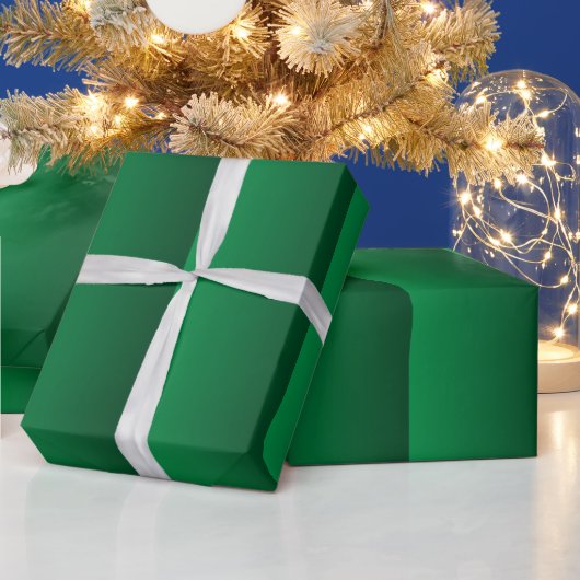 Papier Cadeau Nuances de vert forêt (Vacances)