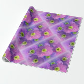 Papier Cadeau Nuances de violet (Déroulé)