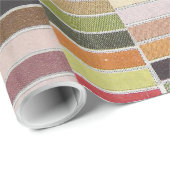 Papier Cadeau Nuanciers multicolores coupés (Coin rond)