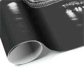 Papier Cadeau Nuit à New York (Coin rond)