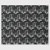 Papier Cadeau Nuit à New York (Plat)