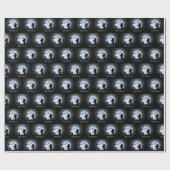 Papier Cadeau Nuit de Noël Zombie (Plat)