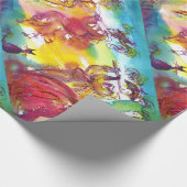 Papier Cadeau NUIT DU CARNAVAL / Mascarade vénitienne, Musique d (Coin)