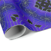 Papier Cadeau Nuit étoilée (Coin rond)