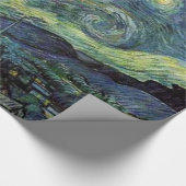 Papier Cadeau Nuit étoilée, cadeau Vincent van Gogh (Coin)
