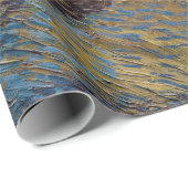 Papier Cadeau Nuit étoilée sur le Rhône par Vincent Van Gogh (Coin rond)