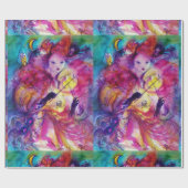 Papier Cadeau NUIT MASQUERADE / Carnaval vénitien (Plat)