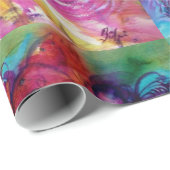 Papier Cadeau NUIT MASQUERADE / Carnaval vénitien (Coin rond)