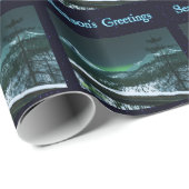 Papier Cadeau Nuit silencieuse (Coin rond)