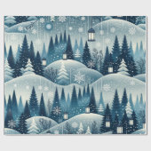 Papier Cadeau Nuit silencieuse (Plat)