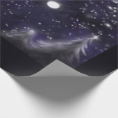 Papier Cadeau Nuit silencieuse - romantique Fête de neige (Coin)