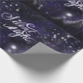 Papier Cadeau Nuit silencieuse - romantique Fête de neige (Coin)