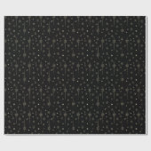 Papier Cadeau Nuit Stellaire Étoile Céleste (Plat)