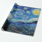 Papier Cadeau Nuit Van Gogh Starry (Déroulé)