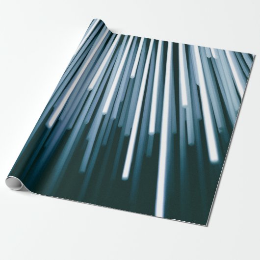 Papier Cadeau numérique blanc et noir (Déroulé)