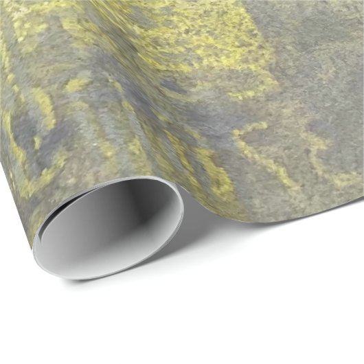 Papier Cadeau Numéro Abstrait 1 (Coin rond)