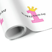 Papier Cadeau Numéro un (Coin rond)