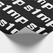 Papier Cadeau Numéro Un Papier D'Emballage Simp (Coin)