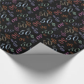 Papier Cadeau Numéros brouillés CHANGER couleurs printemps 2014 (Coin)