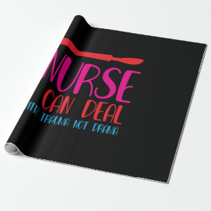 Papier Cadeau Nurse Gift Nurse I Can Deal