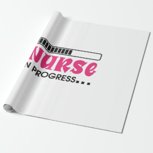Papier Cadeau Nurse Gift Nurse In Progress