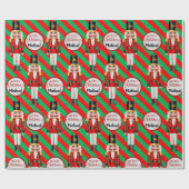 Papier Cadeau Nutcracker Ajouter Nom du récipiendaire Frappe de  (Plat)
