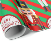 Papier Cadeau Nutcracker Ajouter Nom du récipiendaire Frappe de  (Coin rond)