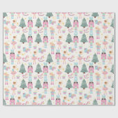 Papier Cadeau Nutcracker Ballet Christmas Wrapping Paper (Plat)